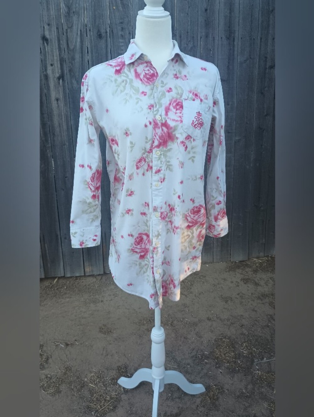 Ralph Lauren Button Front Sleep/Shirt